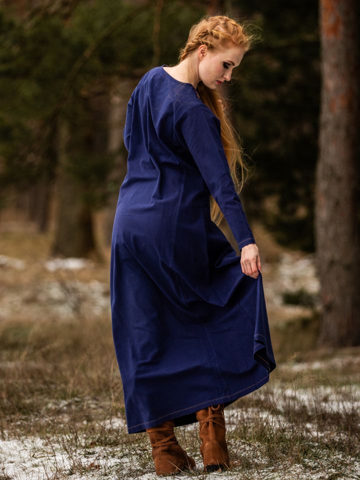 Robe viking Aslaug bleue – Image 4