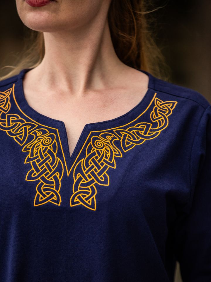 Robe viking Aslaug bleue – Image 5