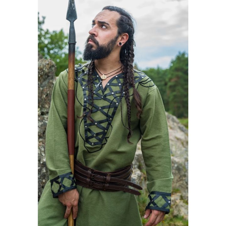 Tunique viking Erik en vert – Image 3