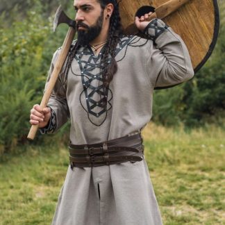 Tunique viking Erik gris sable