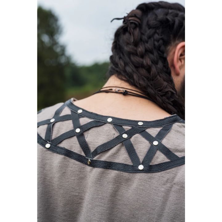 Tunique viking Erik gris sable – Image 2