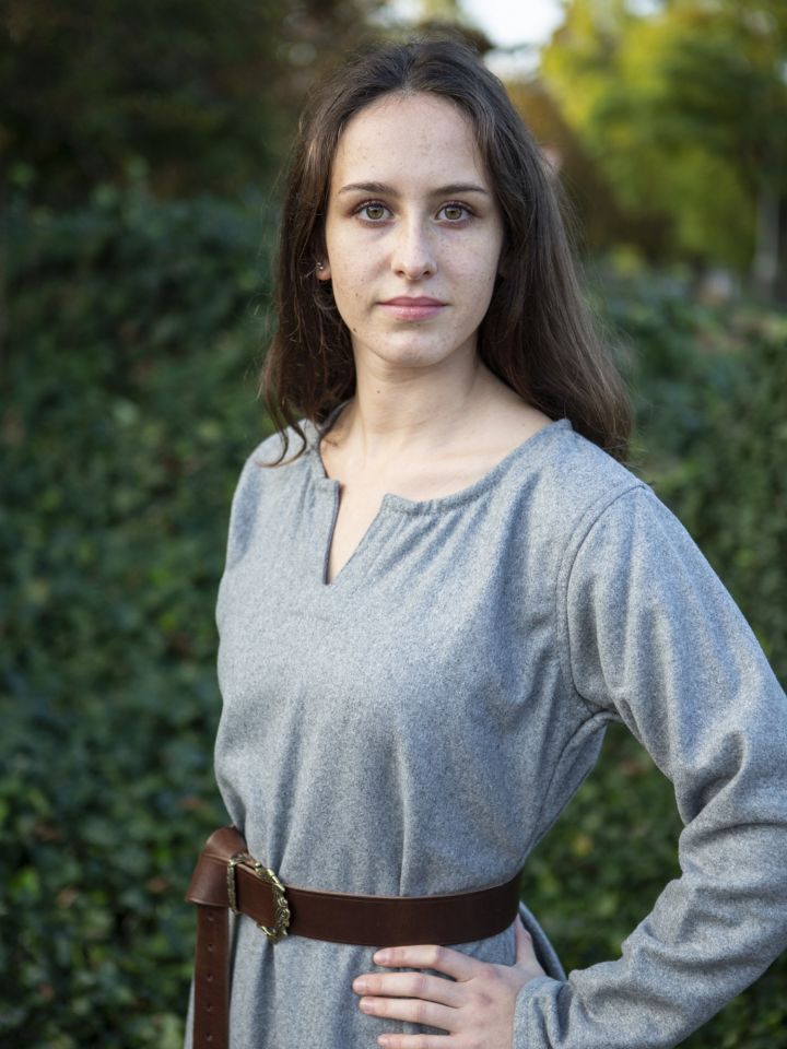 Robe Wilma, en gris clair – Image 4