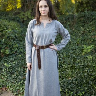 Robe Wilma, en gris clair