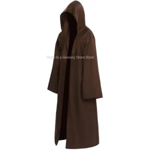 Tunique de Magicien Médiéval à Capuche