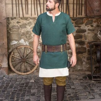 Tunique manches courtes Aegir en vert