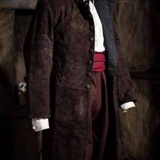 Redingote Jacke Barnaby en daim
