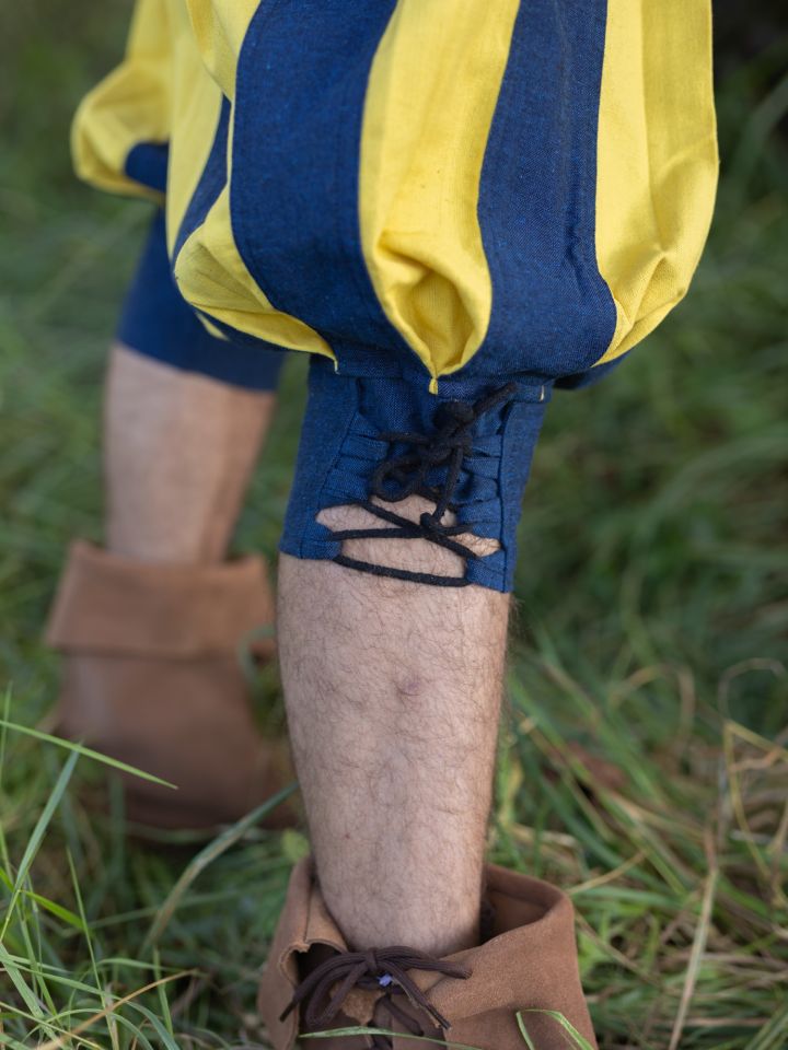 Culotte lansquenet Morold jaune-bleu – Image 4