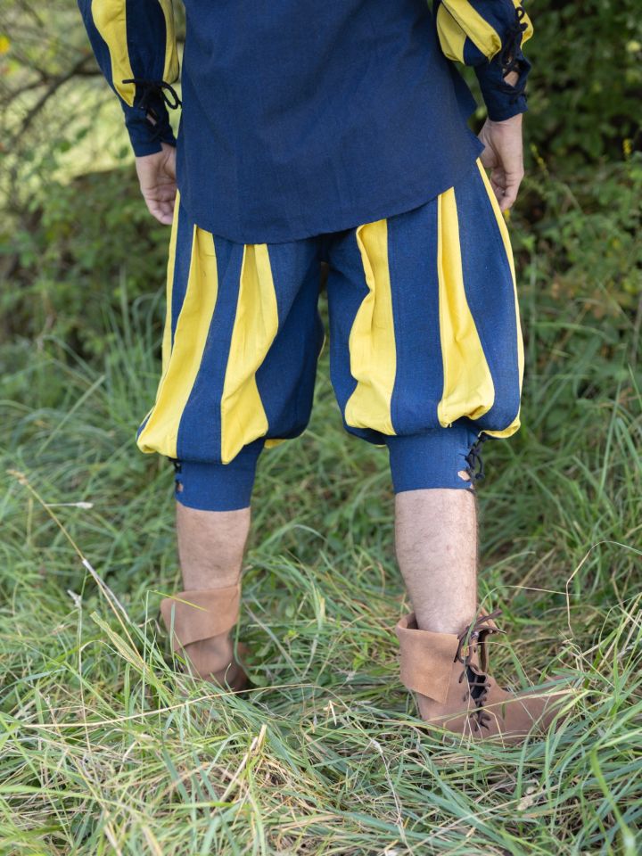 Culotte lansquenet Morold jaune-bleu – Image 3