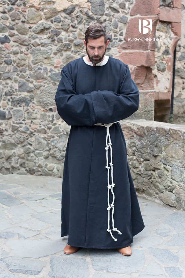 Habit de moine bénédictin en noir – Image 3