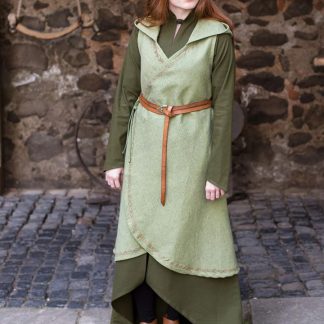 Robe portefeuille Dala en vert