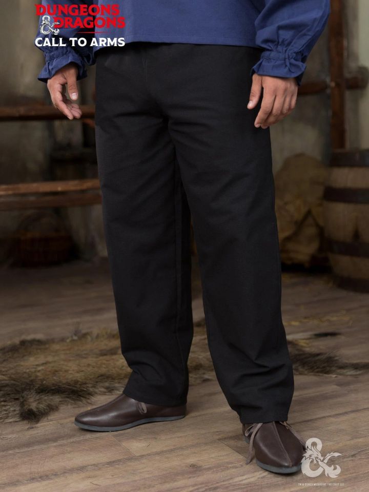 Pantalon de barde D&D en noir