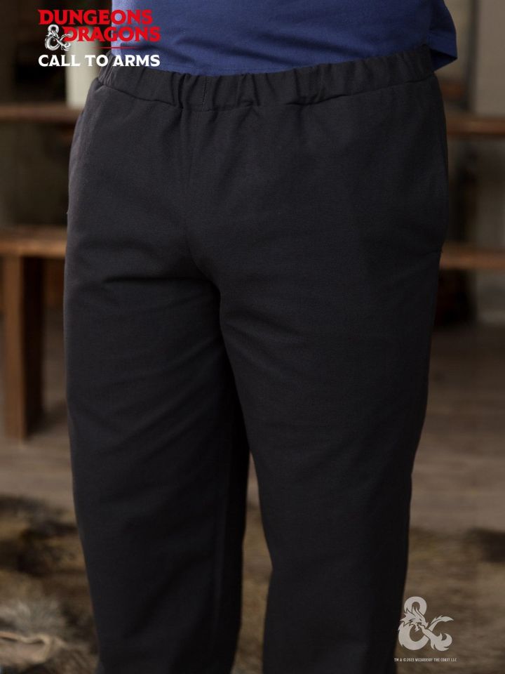 Pantalon de barde D&D en noir – Image 3