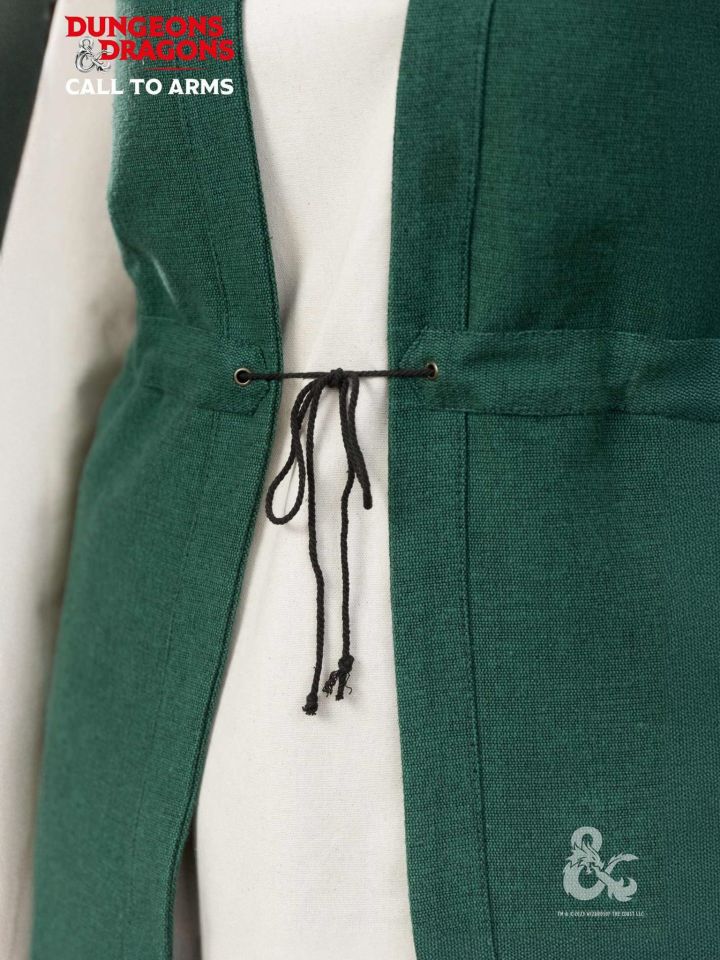 Long gilet en vert – Image 3