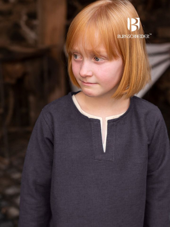 Tunique pour enfant Eriksson en gris – Image 3