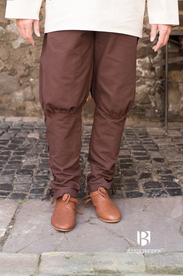 Pantalon bouffant Wigbold en marron – Image 3