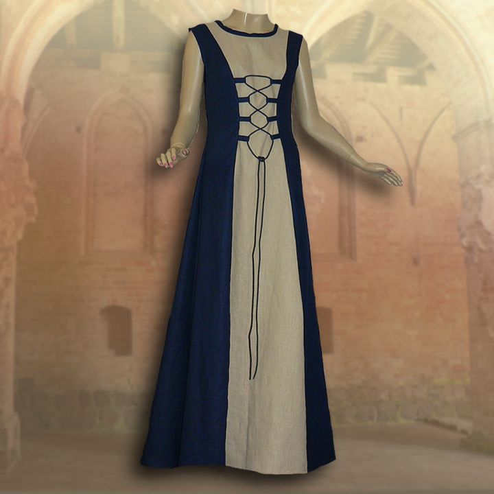 robe 2 pièces Isabella bleu marine – Image 3