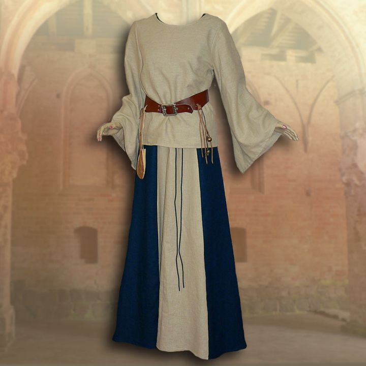 robe 2 pièces Isabella bleu marine – Image 2