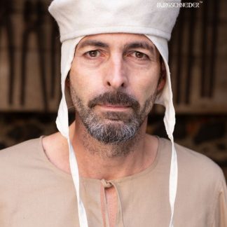 Toque Hugo en blanc écru