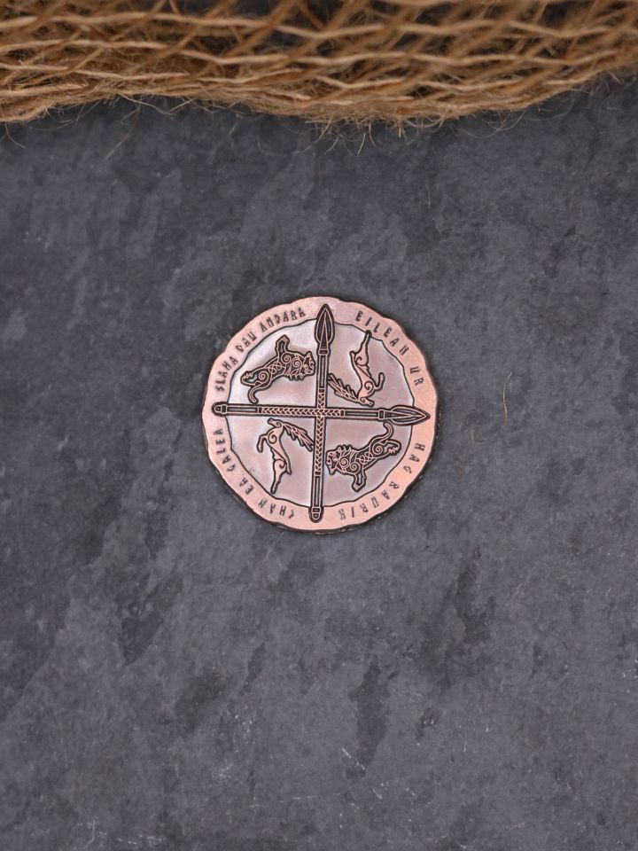 Pièce pour GN "Celte" cuivre – Image 2