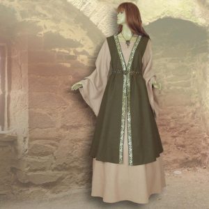 Ensemble Alma en sable et vert olive