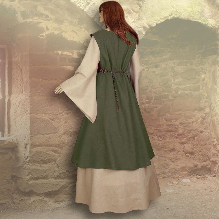 Ensemble Alma en sable et vert olive – Image 2