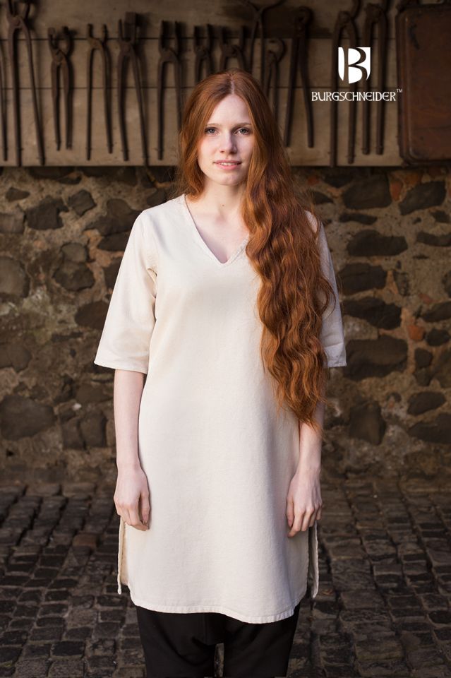 Tunique Lagertha en blanc-écru – Image 2