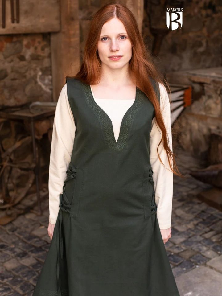 Robe Lannion en vert – Image 3