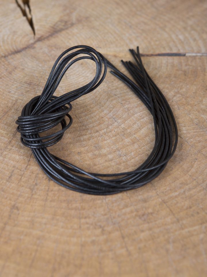 Lacet de cuir de forme ronde ou carrée – Image 4