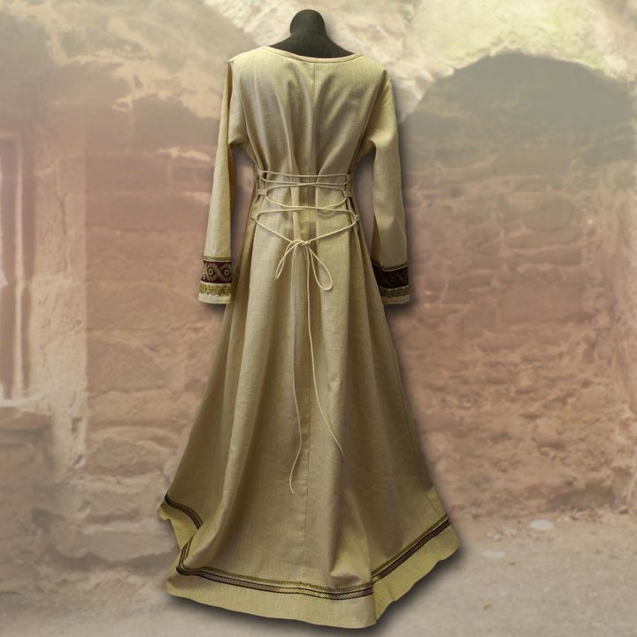 Robe viking Runhild - bleue marine – Image 3