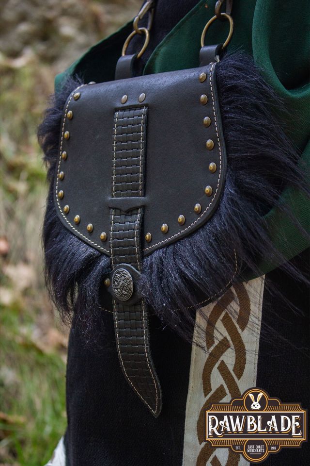 Ceinture en cuir avec pochette – Image 4
