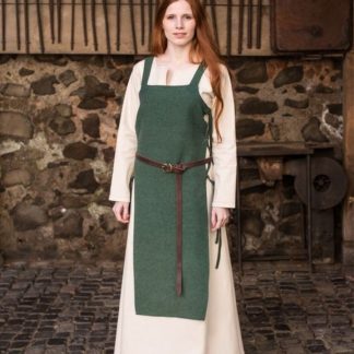 Robe tablier Gyda en vert