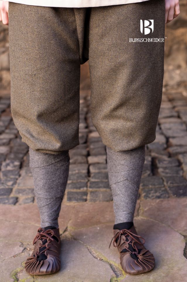 Pantalon féminin Tilda chiné vert et gris – Image 2