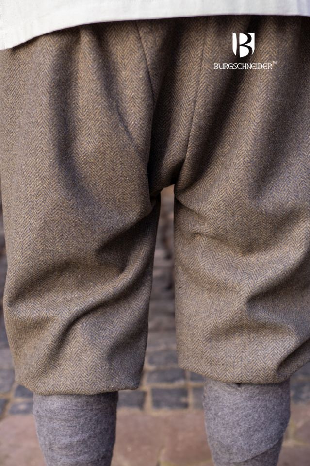 Pantalon féminin Tilda chiné vert et gris – Image 3