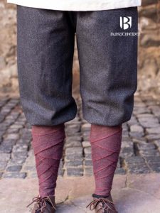 Pantalon féminin Tilda chiné noir et gris