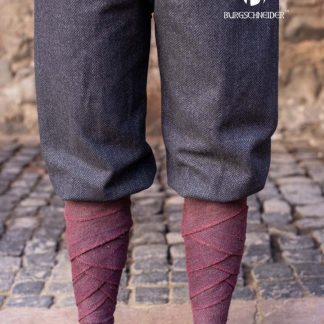 Pantalon féminin Tilda chiné noir et gris