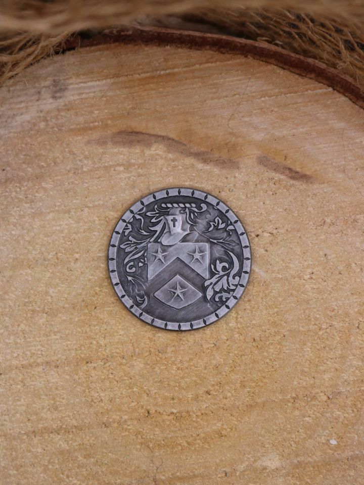 Pièce GN "médiévale" argent