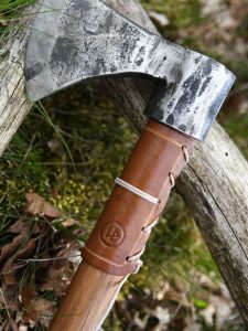 Protection de manche de hache, marron