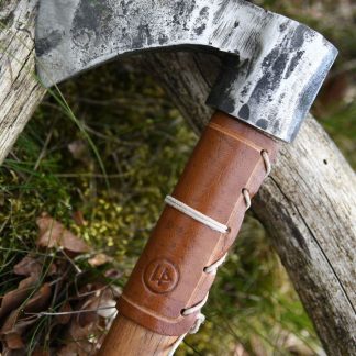 Protection de manche de hache, marron