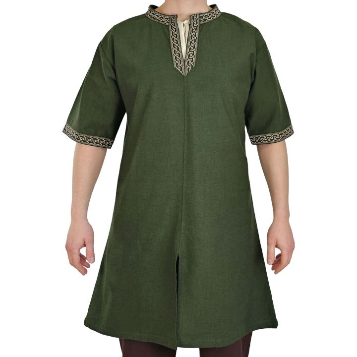 Tunique viking classique Arvid vert – Image 2