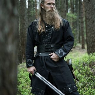 Tunique viking Erick en noir